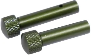 Guntec USA Parts & Accessories 11 Guntec USA AR 5.56 Cal Extended Takedown Pin Set Gen 2 Anodized Green