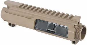 AT3 Tactical AR-15 Slick Side Billet Upper Receiver FDE