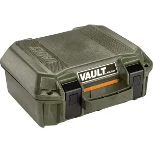 Pelican Parts & Accessories 29 Pelican Vault V100 Pistol Case 11" Polymer Olive Drab