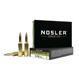 Nosler Expansion Tip 6.5 PRC 120gr TPFMJ Rifle Ammo - 20 Rounds