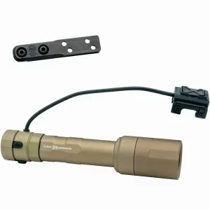 Cloud Defensive Parts & Accessories 5 CLOUD DEFENSIVE Rein 3.0 High Output REIN Micro 18350/CR123 FDE Weapon Light (CD2311-C-FDE)