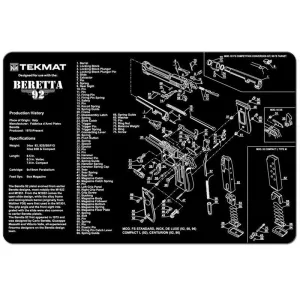 TekMat Beretta 92 Armorer s Mat
