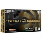 Gold Medal Match Ammo 300 Win Mag 190gr Hpbt - 300 Winchester Magnum 190gr Matchking Hpbt 20/Box