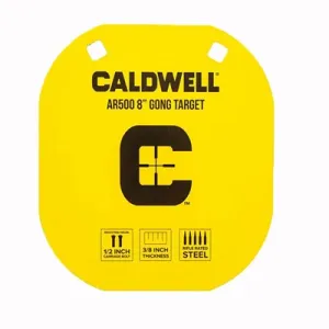 Gong Ar500 Steel Target - 8'''' Gong Ar500 Steel Target