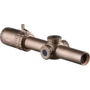 Primary Arms SLx Gen IV Rifle Scope 1-6x 24mm Illuminated Green ACSS Nova Fiber Wire Reticle Flat Dark Earth