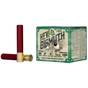HEVI-Shot Ammunition 28 HEVI-Shot .410 Gauge Ammunition, 25 Rounds Bismuth #4 - HS19004