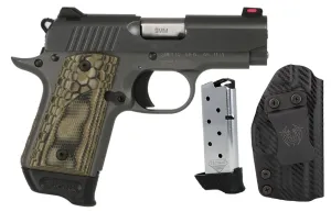 How to Choose Your First Handgun: Complete Buyer's Guide (2026) 107 Kimber Micro 3.15" 9mm 7rd Pistol RTC Bundle, BLK/KHX