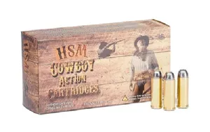 HSM Ammunition 68 HSM 44 Magnum 240gr SWC-H Ammunition New Manufactured Cowboy Action 50rds - HSM-44M-1-N