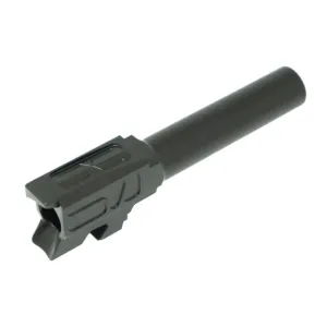 Faxon Firearms Duty Series 9mm Luger Glock 43 Non-Threaded Pistol Barrel 4.2in 1-10 Twist Black