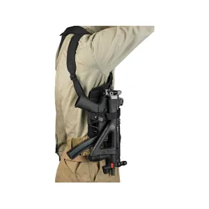 DeSantis Gunhide DSD Rig Shoulder Holster Right Hand 223 Small Submachine Gun Nylon Black