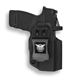 WE THE PEOPLE Springfield Hellcat w/ Red Dot IWB Black Kydex Holster | Right Hand