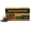 Winchester 9mm Luger 115 gr FMJ Steel USA Forged 50/Box