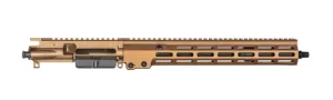 Geissele Parts & Accessories 19 Geissele Super Duty Stripped Upper Receiver for AR-15 5.56mm 14.5in Barrel Carbine Length 1-7 Twist Sand