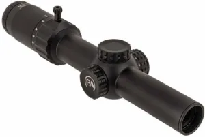 Primary Arms Classic Series LPVO Rifle Scope 1-6x24mm 30mm Tube SFP Illuminated Duplex Reticle Black