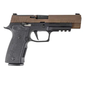 SIG Sauer P320 AXG Full Size 9mm Pistol 4.7" 17rd, Two-Tone Coyote