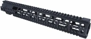 AT3 Tactical Pro Series Free Float Quad Rail AR15 Handguards 15in Extended Rifle Length Black