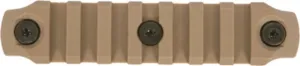 Bravo Company MFG KeyMod Picatinny Nylon Rail Section 4in Flat Dark Earth