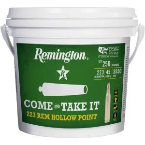 Remington Come and Take It 223 Remington 45gr JHP Rifle Ammo - 250 Rounds
