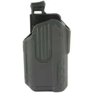 Blackhawk Tactical Gear & Accessories 68 BLACKHAWK Omnivore L2 Multi-Fit Holster, Fits More Than 150 Styles of Semi-Automatic Handguns with Surefire X300, Thumb Activated Active Retention Mechanism, Level 2 Retention, Left Hand, Black 419001BBL