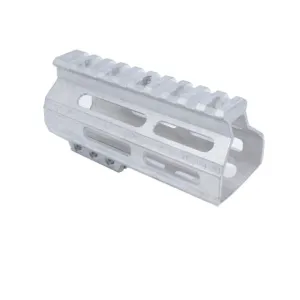 Tiger Rock AR-15 4.5in M-LOK Super Slim Light Free Float Handguard Raw Small