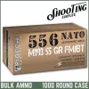 *FREE SHIPPING* Fiocchi M193 5.56 NATO 55 gr. FMJ - CASE 1000 Rounds
