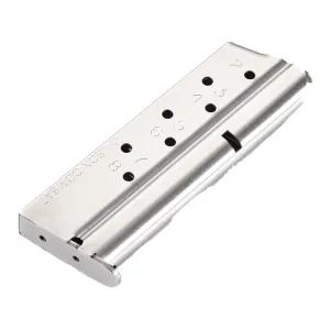 Wilson Combat Parts & Accessories 21 Wilson Combat 920 Series 1911 Officer Magazine 9mm 8-Round Stainless Steel