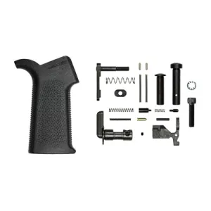 M4e1 Lower Parts Kits W/ Moe Sl Grip, No Fcg Parts - M4e1 Lower Parts Kit W/Moe Sl Grip Minus Fcg For Ar-15 Black