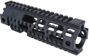 AT3 Tactical Pro Series Free Float Quad Rail AR15 Handguards 7in Carbine Length Black