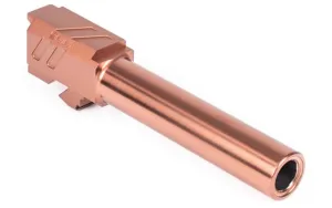 ZEV Technologies PRO Match Glock 19 9mm Luger Non-Threaded Pistol Barrel Gen 1-5 1-10 Twist Bronze PVD Z