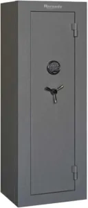 Best 24-Gun Safes Ranked (2026): 8 Top Picks Compared 39 Hornady Mobilis Security Gun Safe - Single Door 22 x 59 x 18 in Gray