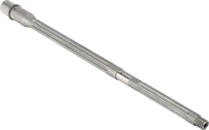 TRYBE Defense DPMS LR-308 Gen 1 .308 Win Threaded Honed and Lapped Rifle Barrel 20in Heavy Fluted Rifle Length 1-10 TPI RH Bead Blast Stainless