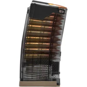 Lancer Systems Parts & Accessories 10 LANCER MAGAZINE L5AWM AR-15 .300BLK 20RD TRANSLUCENT SMOKE