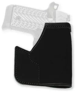 Galco Pocket Protector Premium Steerhide Pocket Holster S&W Bodyguard 2.0 .380 Right Hand Black