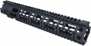 AT3 Tactical Pro Series Free Float Quad Rail AR15 Handguards 12.5in Rifle Length Black