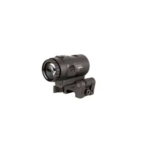 Trijicon MRO SD/HD 3x Magnifier, Black, Adjustable Height Quick Release Flip Mount