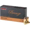 PMC Bronze 9mm Luger Ammo 124 Grain Full Metal Jacket Box of 50
