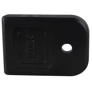Glock 17, 19, 22, 23, 24, 25, 26, 27, 28, 31, 32, 33, 34, 35, 37 Magazine Base Pad Polymer Black