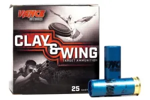 Vance Outdoors 12 Gauge 2 3/4 in 8 Shot Clay and Wing 25/Box