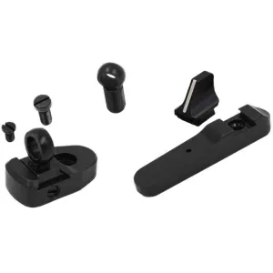 Ghost Ring Front Iron Sight with Ramp for Henry Bigboy Carbines .357 - Black