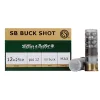 Sellier & Bellot Ammunition 69 SELLIER BELLOT 12Ga 1 Buckshot 2 3/4" 12 Pellet 1200 FPS 25rd
