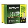 Best Caliber for Women's Self Defense: .380 vs 9mm vs .38 Special 101 Remington Ammunition RTP357M2A HTP 357 Mag 158 gr Semi-Jacketed Hollow Point (SJHP) 20 RD BOX