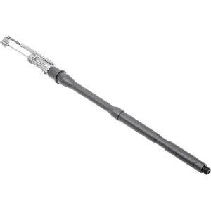 CMMG Parts & Accessories 10 CMMG 22D7C6C Replacement Barrel Kit with Bolt Carrier Group, 22 LR 16.10\" Threaded, Black Nitride Chromoly Steel, Fits AR-15/Mk4