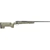 Kimber Mountain Ascent Peak Bolt Action Rifle 7mm-08 Remington 22" Fluted Black Threaded Barrel Black Frame Sage/Black Field Stock