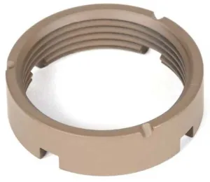 AT3 Tactical Castle Nut for AR-15 Buffer Tubes FDE