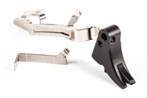 ZEV Technologies Fulcrum Adjustable Pistol Trigger Upgrade Bar Kit Glock Curved Black/Black