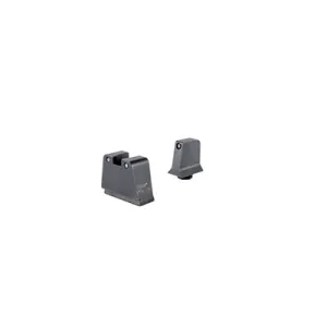 Suppressor/Optic Height Sight Set For Slim Frame Glocks - Suppressor/Optic Height Sight Set Black/Tritium Slim Glocks
