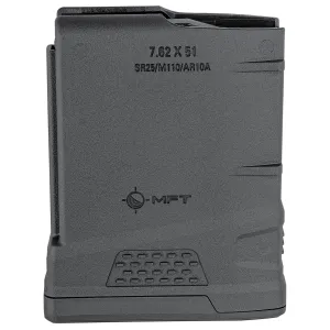 Mission First Tactical AR-10 .308 / 7.62x51 10-Round Magazine - BLK