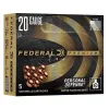 Federal Ammunition 77 FEDERAL PREMIUM SHOTSHELL AMO 20GA 2-3/4 2 BUCK WITH FLITE CONTROL 5RD (10 BOX CASE)