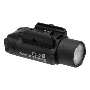 Olight PL-3R Valkyrie 1500 Lumen Rechargeable Mountable Tactical Flashlight - Black