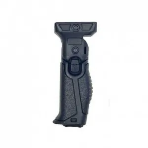 Vertical Picatinny Folding Foregrip with Storage Compartment
